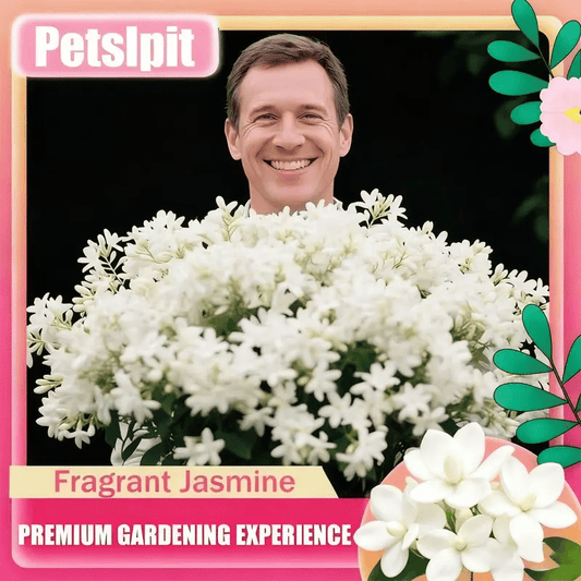 Climbing Silver Jasmine Seeds – Fragrant Blooms & Evergreen Beauty for Your Garden